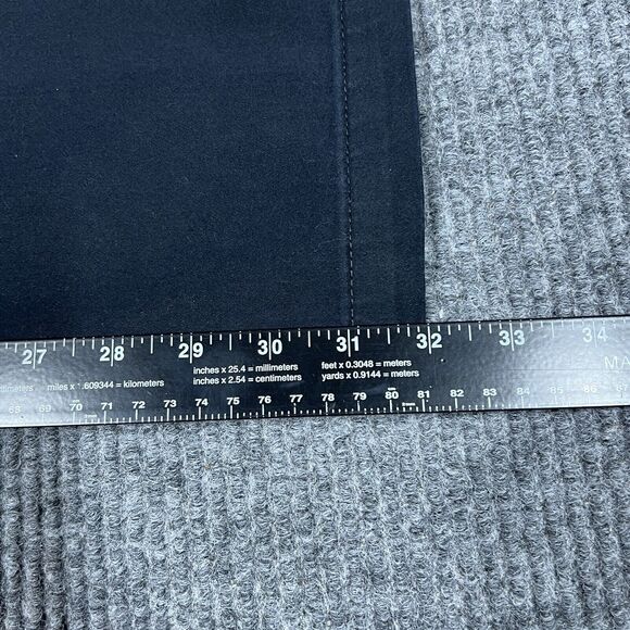 Lee Total Freedom Pant Men 12L‎ (34x32) Black Chino Casual Straight Leg Work - Picture 13 of 15